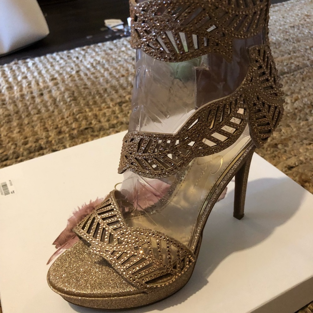 Sparkly heels